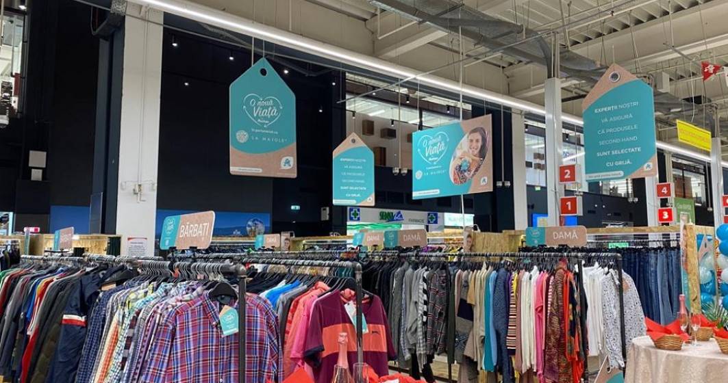 Imagine pentru articolul: Auchan lansează un nou program pentru haine second-hand
