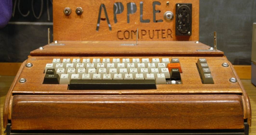 Imagine pentru articolul: Apple 1, prototipul primului computer Apple, vandut la licitatie cu 815.000 de dolari