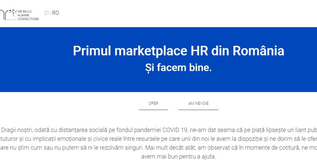 Imagine pentru articolul: A fost lansat un marketplace de HR gratuit, dedicat serviciilor de profil din România