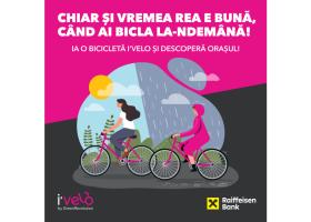 Imagine: Bucureștenii sunt așteptați să pedaleze cu bicicletele Ivelo din parcurile...