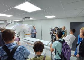 Imagine: Siemens Healthineers și Cardiomed au inaugurat primul CT din România care îi...
