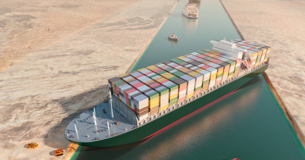 Imagine pentru articolul: Canalul Suez a fost deblocat după o săptămână. Nava Ever Given, repusă în circulație