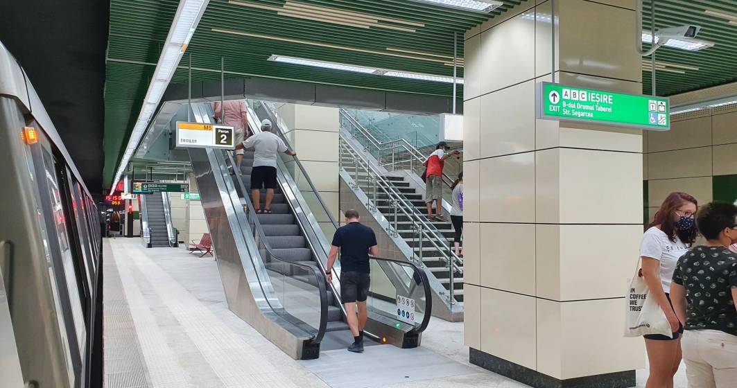 Imagine pentru articolul: Așa arată stațiile Magistralei 5 de metrou Drumul Taberei - Eroilor
