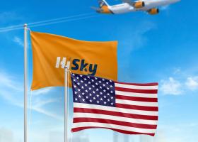 Imagine: Zbor direct România-SUA: Hisky a primit autorizarea pentru a zbura către SUA