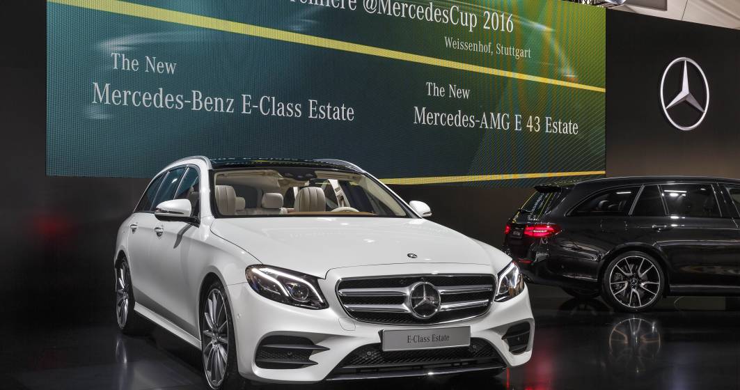 Imagine pentru articolul: Mercedes-Benz a prezentat in premiera mondiala noua Clasa E Estate