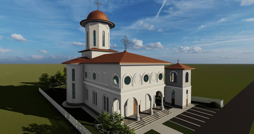 Imagine pentru articolul: În nordul Capitalei va fi construită prima biserică ortodoxă dintr-un ansamblu rezidențial