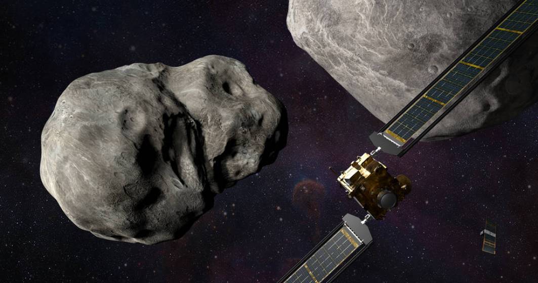 Imagine pentru articolul: NASA testează o soluție pentru a ne salva de asteroizii ucigași de civilizații