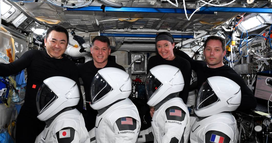 Imagine pentru articolul: O echipă de astronauți NASA va reveni pe Pământ după o călătorie de 6 luni