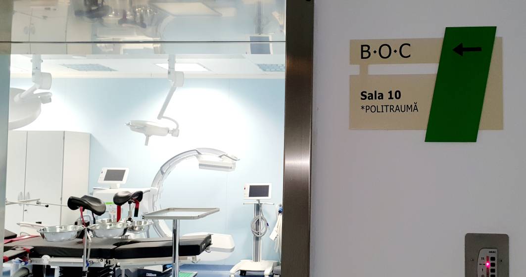 Imagine pentru articolul: FOTO Cum arata Blocul Operator Central al Spitalului Universitar de Urgenta. 11 sali de operatie moderde vor fi redeschise intr-o saptamana