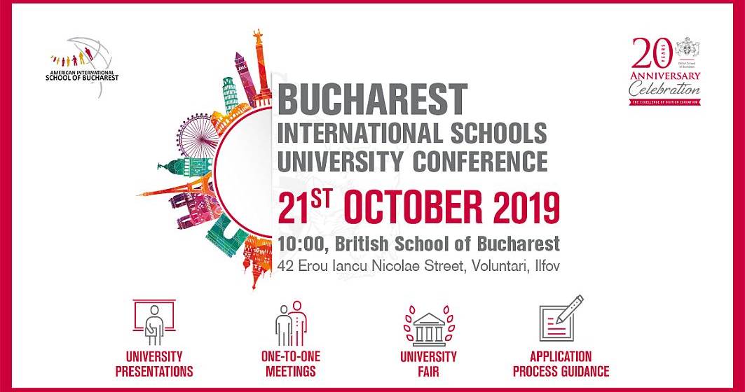 Imagine pentru articolul: (P)"Bucharest International Schools University Conference", locul unde elevii au intalniri One-To-One cu universitati de top din intreaga lume!