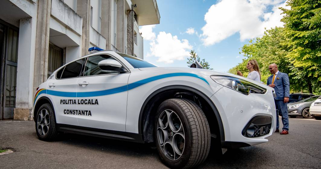 Imagine pentru articolul: Politia din Constanta a primit un SUV Alfa Romeo Stelvio pentru 6 luni