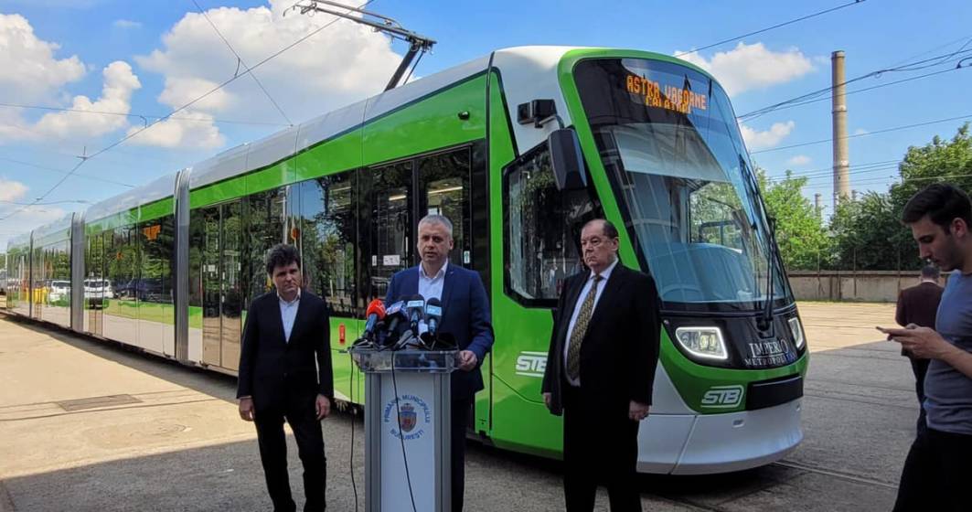 Imagine pentru articolul: Primele douăzeci de tramvaie noi din București vor circula pe linia 41