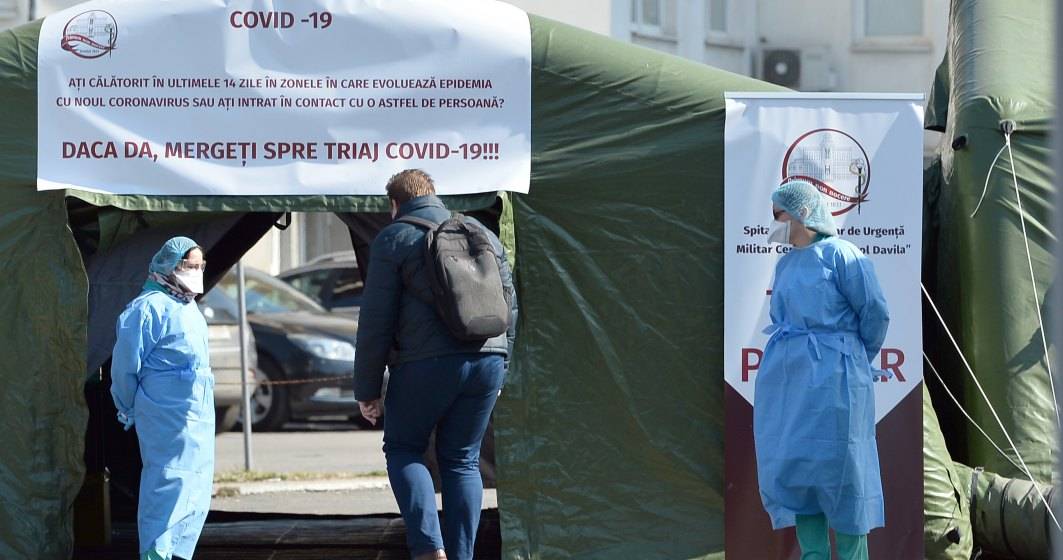 Imagine pentru articolul: Trei spitale din București vor trata numai pacienți cu forme medii și grave de COVID-19