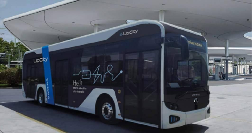 Imagine pentru articolul: Prototipul autobuzului electric românesc e-UpCity, testat cu succes la Târgu Mureş