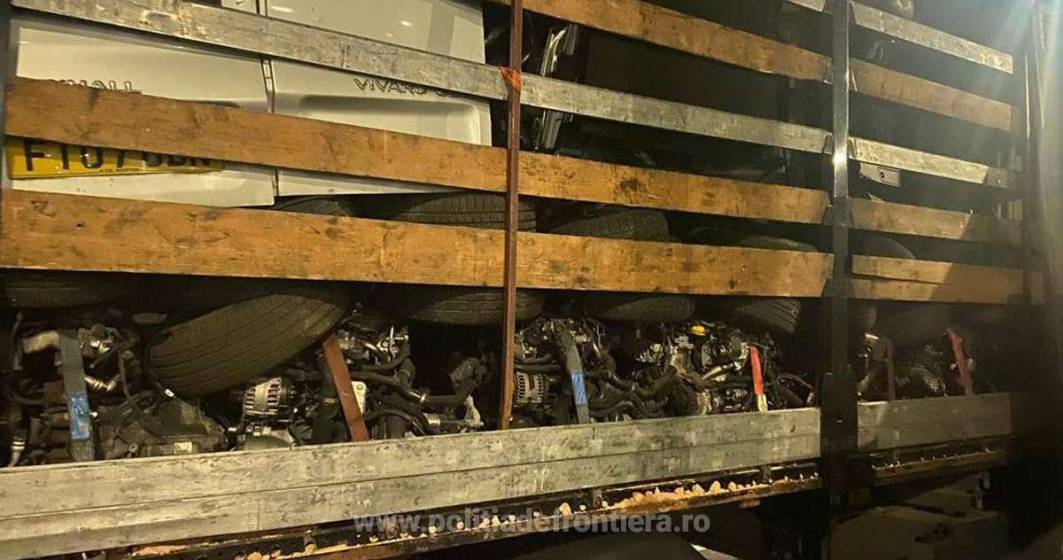 Imagine pentru articolul: Tone de de deșeuri auto, găsite într-un camion care venea din Marea Britanie în România