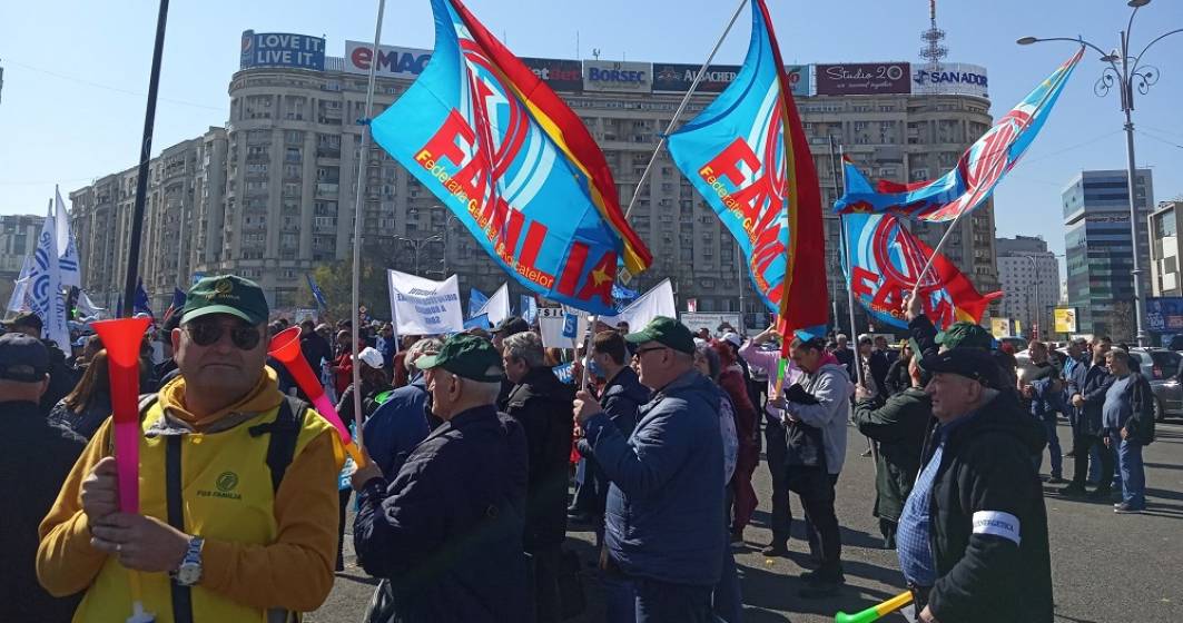 Imagine pentru articolul: Urmează noi proteste în București. Sindicaliștii din construcții ies în stradă, nemulțumiți de eliminarea facilităților fiscale. „Este momentul să luptăm pentru drepturile noastre”