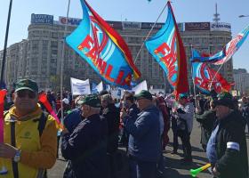 Imagine: Urmează noi proteste în București. Sindicaliștii din construcții ies în...