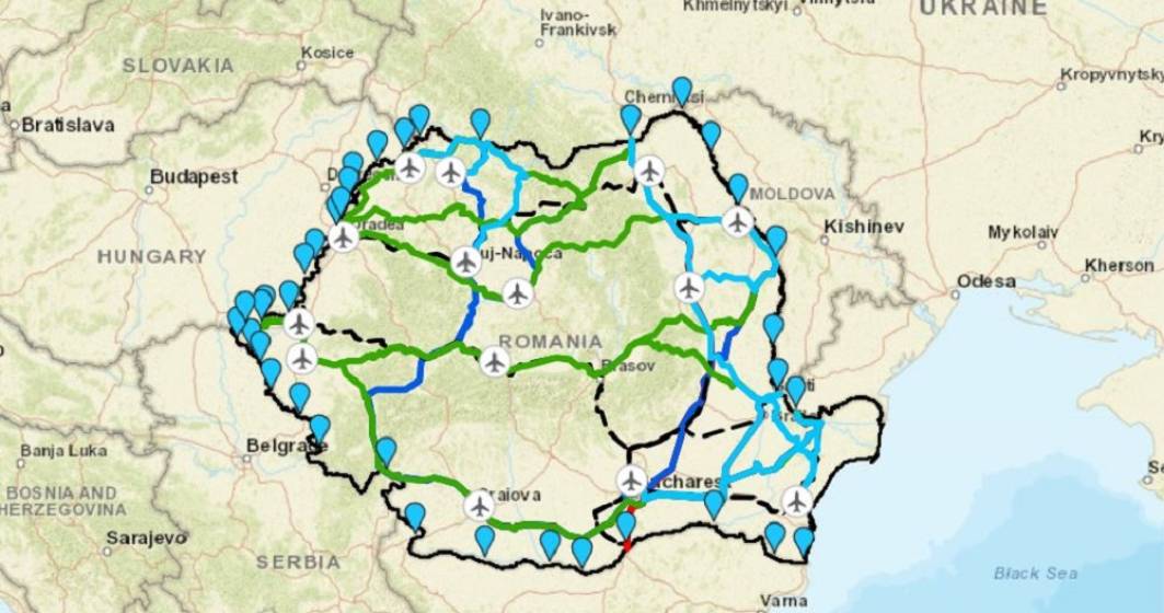Imagine pentru articolul: Aplicația prin care poți vedea care sunt coridoarele umanitare recomandate cetățenilor ucraineni