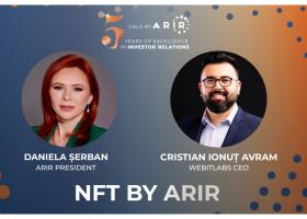 Imagine: ARIR marchează 5 ani de activitate și lansează o colecție de NFT-uri împreună...