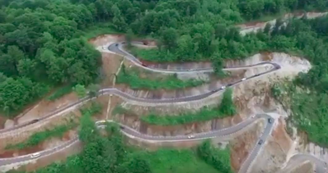 Imagine pentru articolul: Romania are inca un drum spectaculos. A fost inaugurat Transluncani, un concurent pentru Transfagarasan si Transalpina