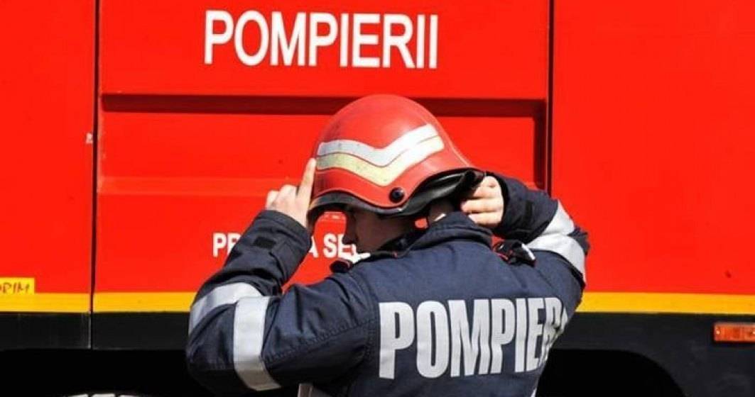 Imagine pentru articolul: Incendiu puternic în București: au fost alertate 13 autospeciale de stingere