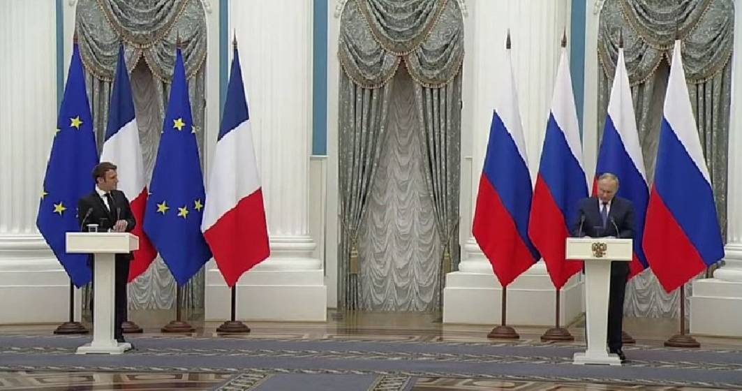 Imagine pentru articolul: Emmanuel Macron: Nu putem accepta împărțirea în noi sfere de influență, în Europa