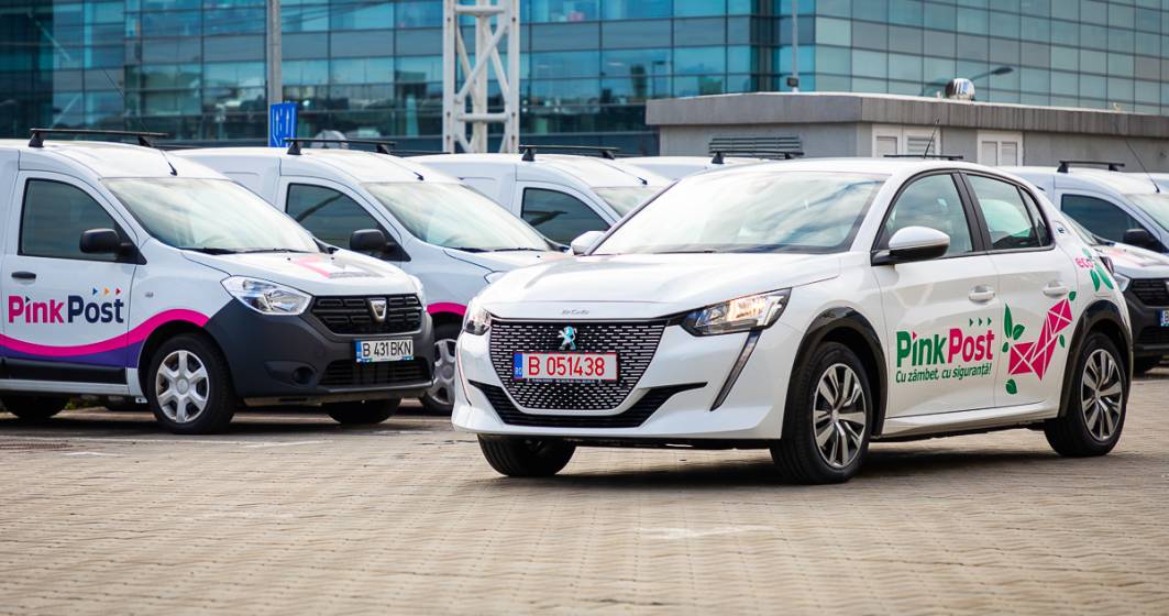 Imagine pentru articolul: Pink Post achiziționează primele 10 vehicule electrice pentru operațiunile din București