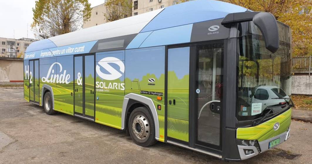 Imagine pentru articolul: STB testează un autobuz alimentat cu hidrogen: acesta va circula pe linia 336