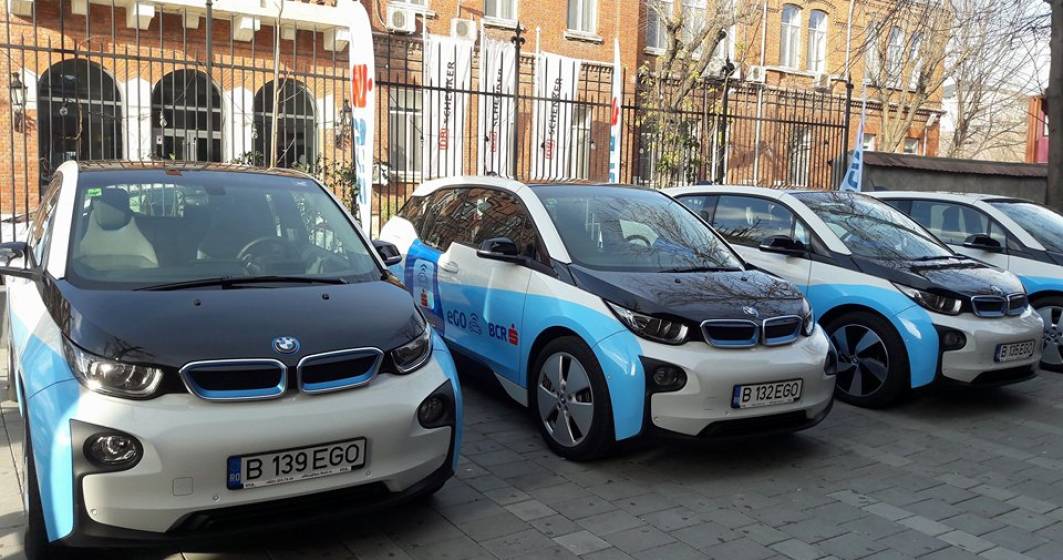 Imagine pentru articolul: BCR a lansat primul serviciu de car sharing cu automobile electrice BMW i3, care vor putea fi accesate de clienti doar pe baza cardului contactless