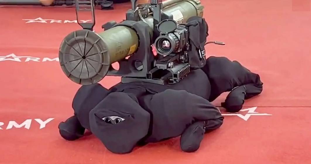 Imagine pentru articolul: Armata rusă a prezentat un ”câine-robot de luptă” care era de fapt o jucărie chinezească de pe Aliexpress