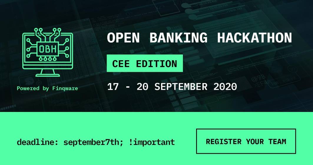 Imagine pentru articolul: Open Banking Hackathon a adunat la start peste 40 de echipe din regiune. Când va avea loc finala?