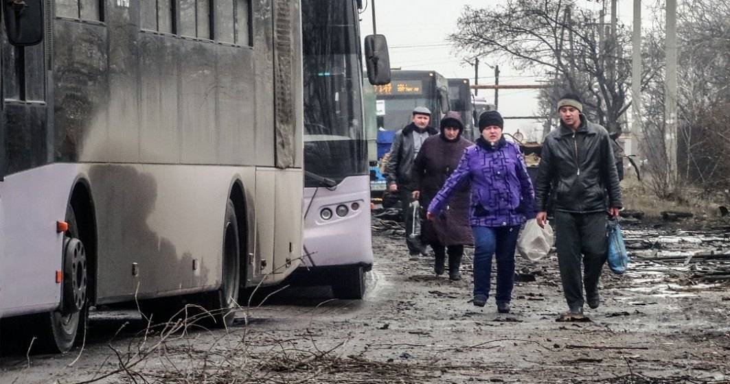Imagine pentru articolul: Rușii anunță deschiderea mai multor culoare umanitare pentru evacuarea civililor