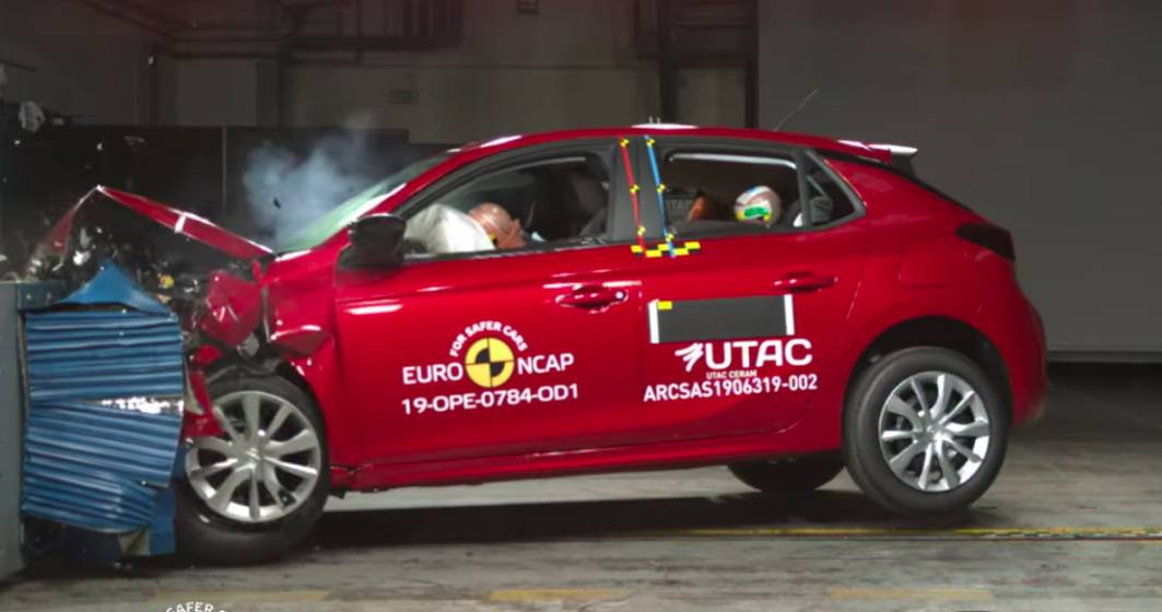 Imagine pentru articolul: Euro NCAP a testa 4 modele noi de masini. Un model a primit 4 stele