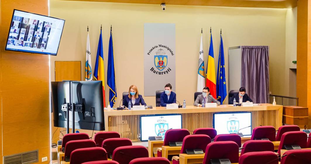 Imagine pentru articolul: Ședință a Consiliului General al Municipiului București: care vor fi subiectele de discuție