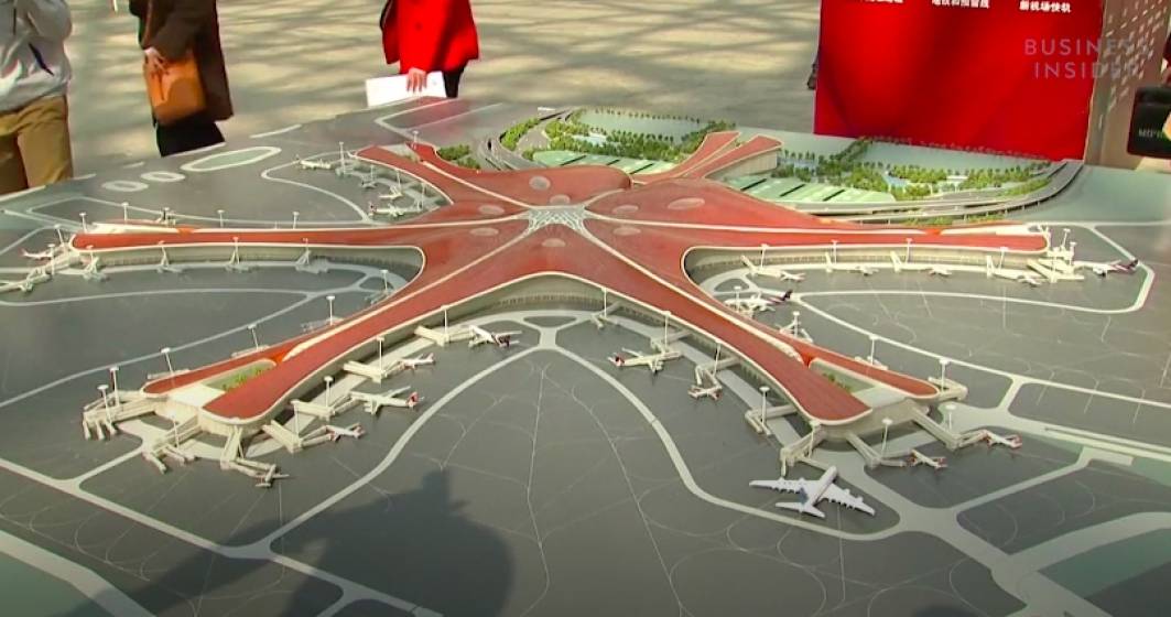 Imagine pentru articolul: China construieste un mega-aeroport in Beijing