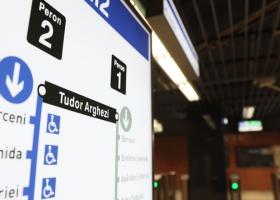 Imagine: Stația de metrou Tudor Arghezi a fost deschisă oficial. Precizările Metrorex...