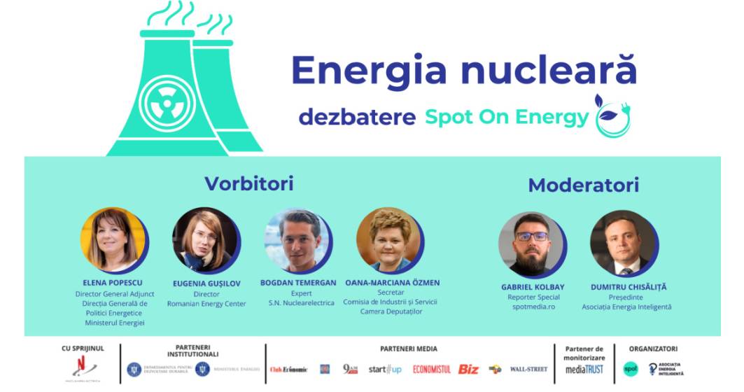 Imagine pentru articolul: Concluziile celei de-a doua dezbateri „Spot On Energy”. Extinderea capacităților nucleare ale României, pregătirea personalului tehnic, provocări și oportunități