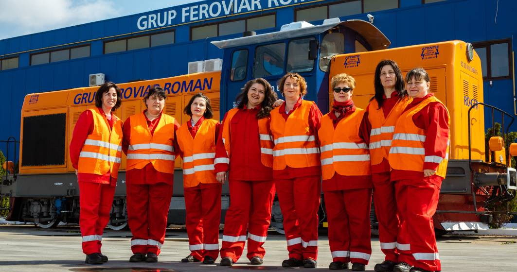 Imagine pentru articolul: Grup Feroviar Roman a calificat si angajat prima sa generatie de femei, mecanic de locomotiva