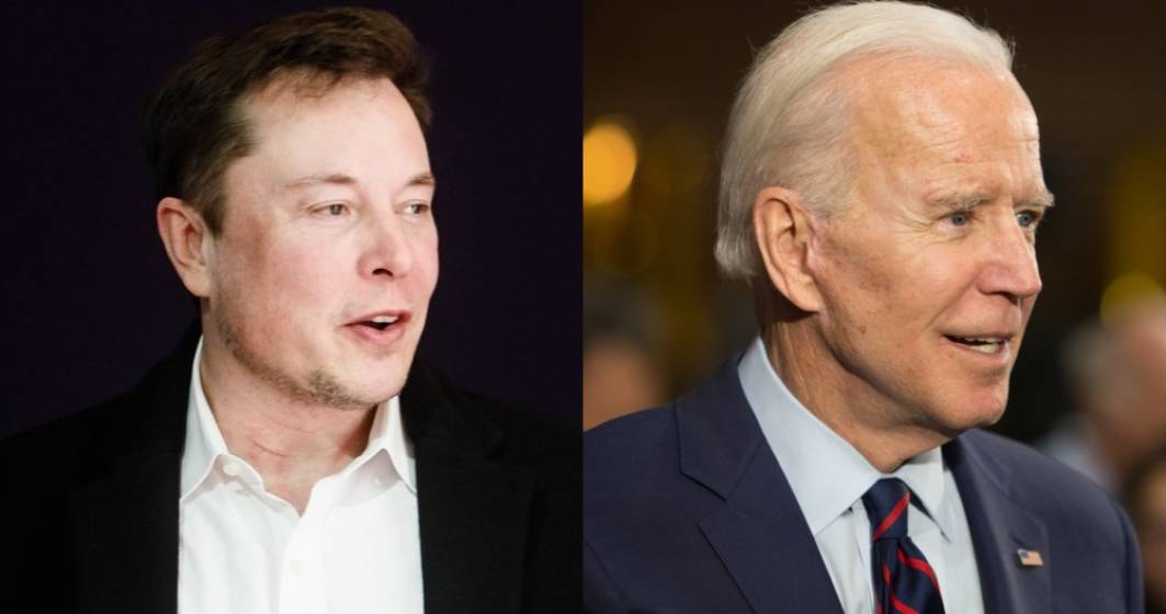 Imagine pentru articolul: Elon Musk a spus despre Joe Biden că este o „păpușă cu șosete umede”