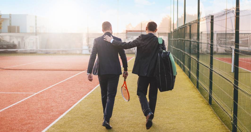 Imagine pentru articolul: Cum să-ți găsești „jumătatea” la un tenis, badminton sau squash. Ideea de afacere a unor români stabiliți în Londra