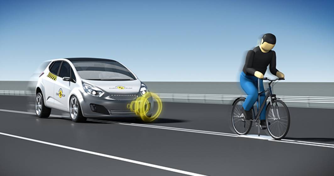 Imagine pentru articolul: Premiera: Euro NCAP introduce testele pentru biciclisti