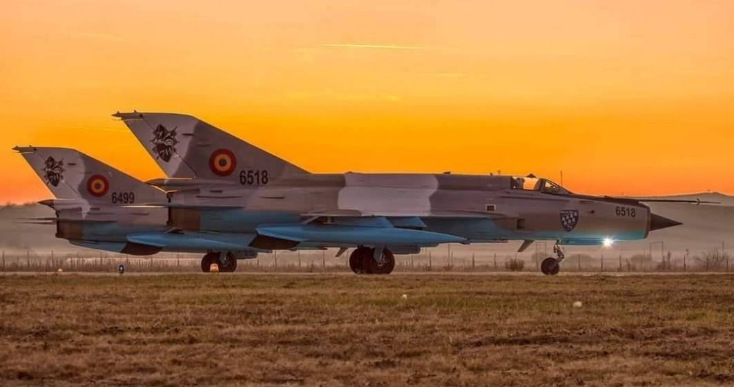 Imagine pentru articolul: A fost reluată activitatea de zbor cu aeronavele MiG-21 LanceR, pentru o perioadă de un an