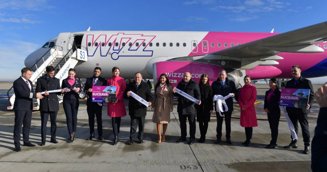 Imagine pentru articolul: Wizz Air inaugurează baza de la Suceava cu 12 rute către opt țări