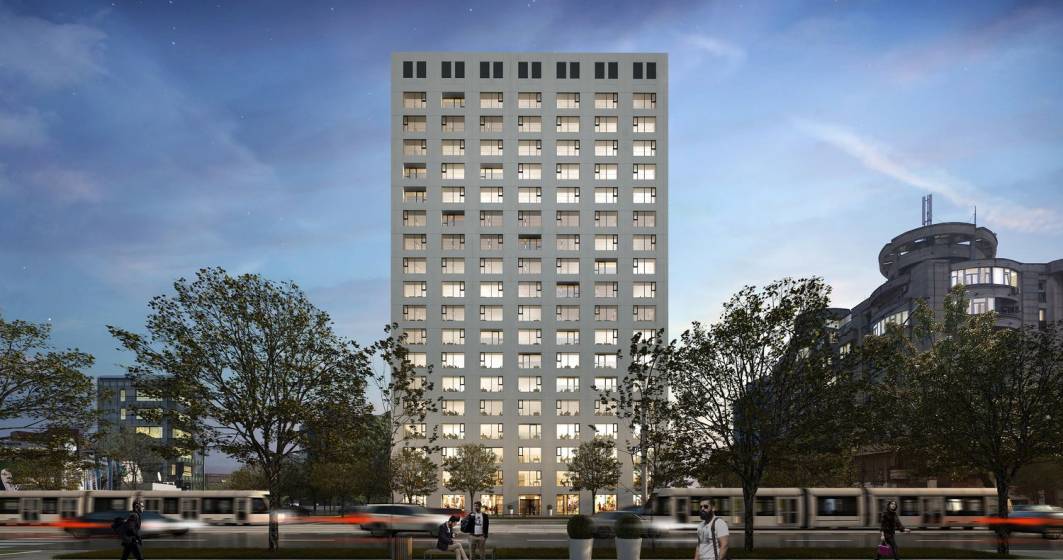 Imagine pentru articolul: Un nou turn de birouri rasare in centrul Capitalei: belgianul Yves Weerts, care a vandut proiectul Deva Logistics Park catre CTP, pariaza 33 mil. euro pe proiectul Unirii View