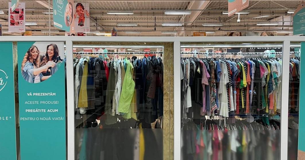 Imagine pentru articolul: Auchan extinde programul pentru haine second hand