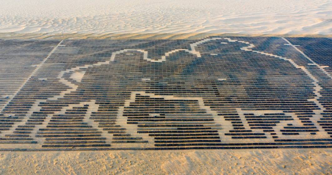 Imagine pentru articolul: China construiește un parc eolian și solar care va produce energie aproape cât toată România