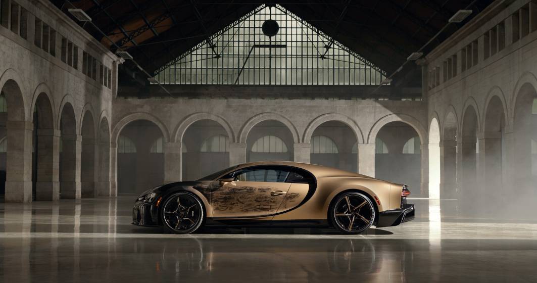 Imagine pentru articolul: Bugatti a prezentat un nou model unicat. Chiron Super Sport Golden Era este un tribut în cinstea istoriei mărcii