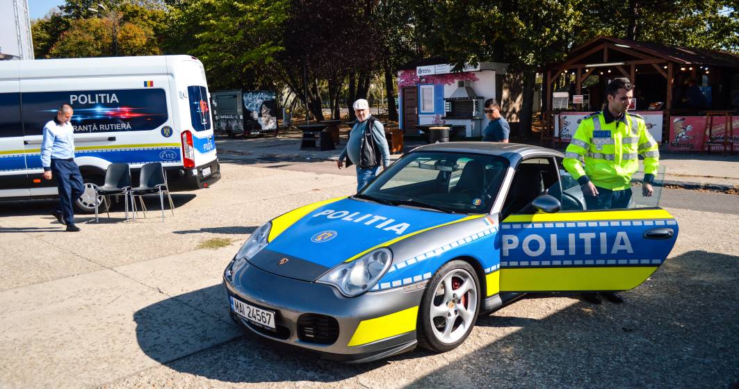 Imagine pentru articolul: GALERIE FOTO | Cum a ajuns Poliția Română să aibă un Porsche 911 cu care a venit la SAB
