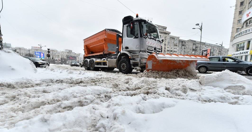 Imagine pentru articolul: Primaria Bucuresti anunta ca este pregatita cu utilaje si material antiderapantpentru ninsori