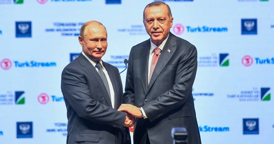 Imagine pentru articolul: Ofensiva turca in Siria: Vladimir Putin l-a invitat pe Recep Tayyip Erdogan in Rusia ''in zilele urmatoare''